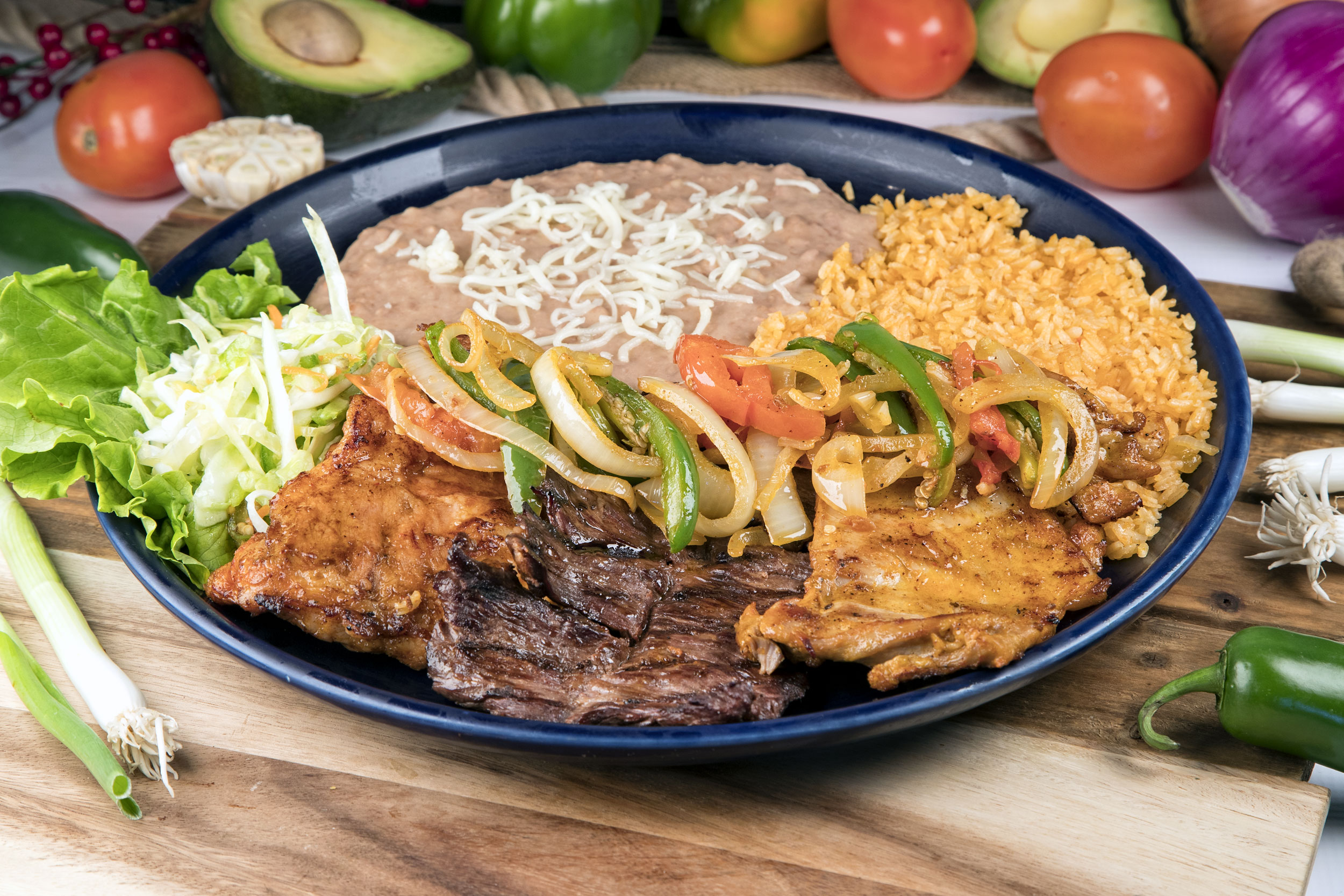 Tres Compadres Platter
